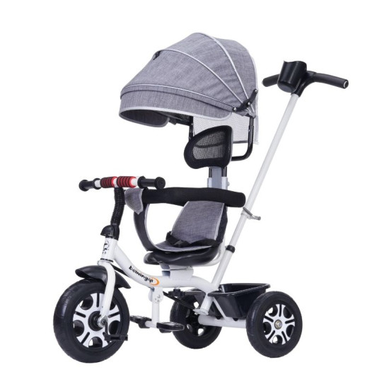 3-in-1 Kids Tricycle Stroller with Parent Push Handle & Canopy 3-in-1 Kids Tricycle Stroller with Parent Push Handle & Canopy