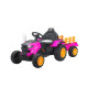 HSD 6603 12V Kids Electric Ride On Tractor with Trailer | South Africa