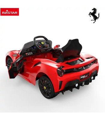 Licensed Ferrari 488 Pista Spider 12V Kids Ride-On Car with Remote Control Licensed Ferrari 488 Pista Spider 12V Kids Ride-On Car with Remote Control