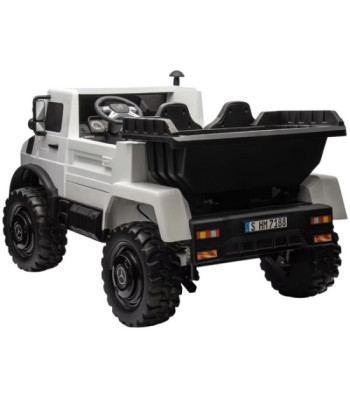 Official Licensed Mercedes-Benz Unimog 12V 2-Seater Kids Ride-On Truck with Remote Control Official Licensed Mercedes-Benz Unimog 12V 2-Seater Kids Ride-On Truck with Remote Control