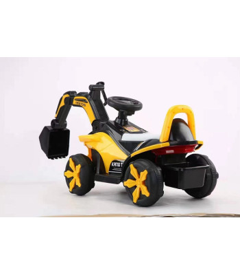6V Kids Mini Construction Ride On Excavator – Battery Powered Digger for Kids