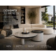 Aspen Luxury Marble Coffee Table with Engineered Marble Top Aspen Luxury Marble Coffee Table with Engineered Marble Top