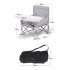 Kids Portable Feeding Camp Chair | Foldable Travel High Chair & Booster Seat