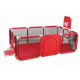 Large Baby & Kids Safety Playpen with Balls, Basketball & Soccer Nets Large Baby & Kids Safety Playpen with Balls, Basketball & Soccer Nets