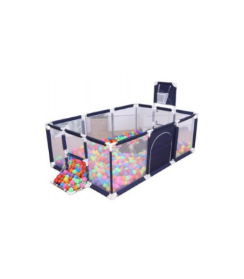 Large Baby & Kids Safety Playpen with Balls, Basketball & Soccer Nets