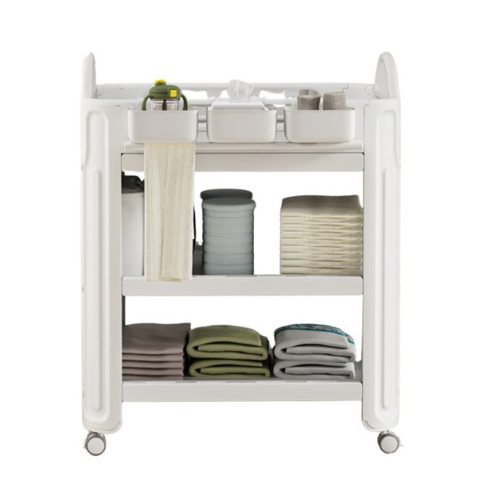 Lubbeez Baby Changing Station with Storage & Wheels Lubbeez Baby Changing Station with Storage & Wheels