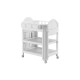Lubbeez Baby Changing Station with Storage & Wheels Lubbeez Baby Changing Station with Storage & Wheels