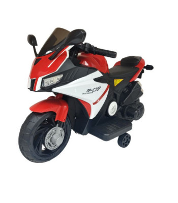 1166 6V Kids Ride On Motorbike with LED Lights & Music Play