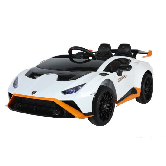 Licensed Lamborghini Huracán STO 24V Kids Ride-On Car with Remote Control Licensed Lamborghini Huracán STO 24V Kids Ride-On Car with Remote Control