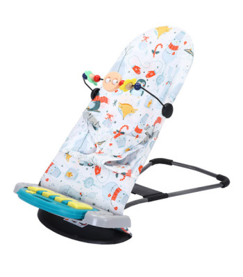 Baby Rocker & Piano Bouncer | Musical Infant Bouncer Seat