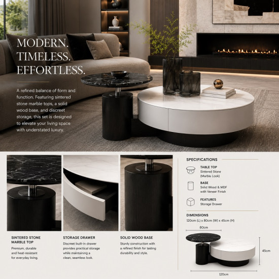 Cortona Coffee Table | Modern Luxury Coffee Table with Storage | South Africa Cortona Coffee Table | Modern Luxury Coffee Table with Storage | South Africa