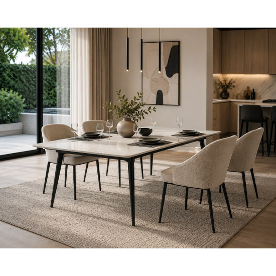Tivoli Luxury Extendable Dining Table | Modern Sintered Stone Dining Table | Premium Dining Furniture South Africa Tivoli Luxury Extendable Dining Table | Modern Sintered Stone Dining Table | Premium Dining Furniture South Africa